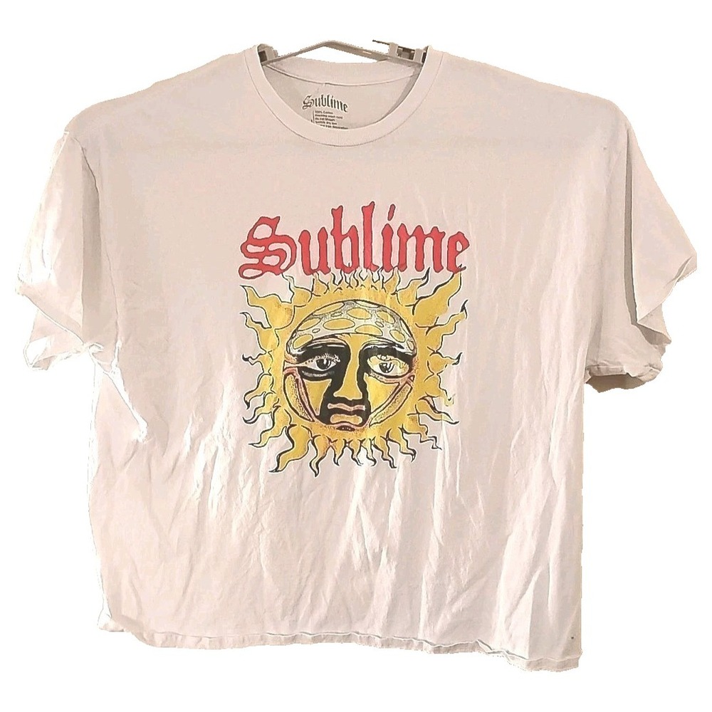 Sublime Graphic‎ Band T Shirt Men's 3XL Short Sleeve 100% Cotton